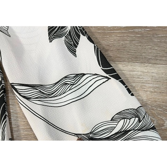 Yoana Baraschi Sz M Womens Tropical Print Tunic Top Hawaiian Peasant Blous - Picture 9 of 15